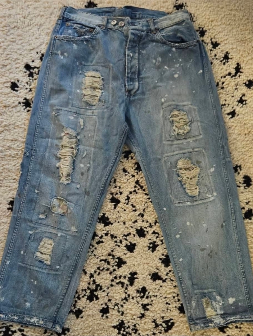 Magnolia Pearl Calico Miners Denim Pants - Picture 4 of 11